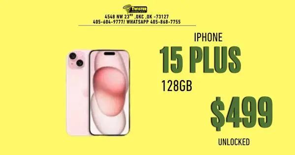 iPhone 15 Plus 128GB - $499 - Unlocked & Guaranteed