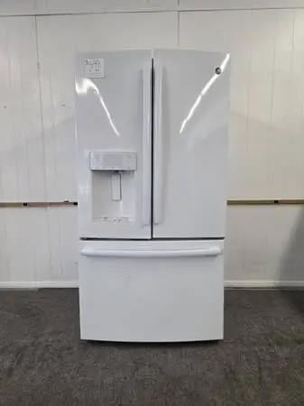 GE White French Door Refrigerator