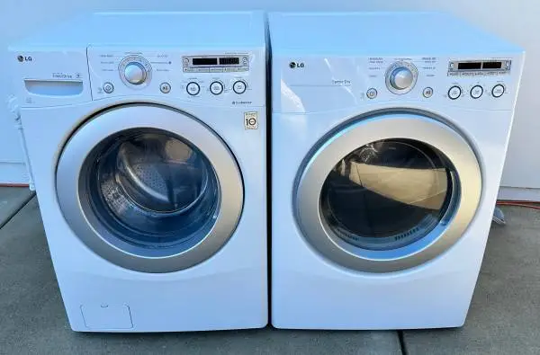 Washer and dryer