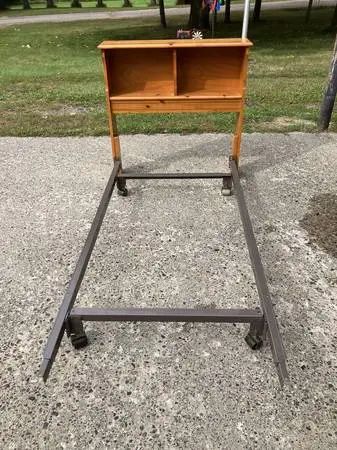 Twin size headboard & frame