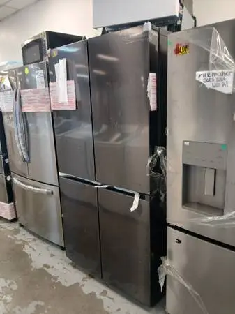 New !! Samsung black stainless steel 4 door bespoke refrigerator