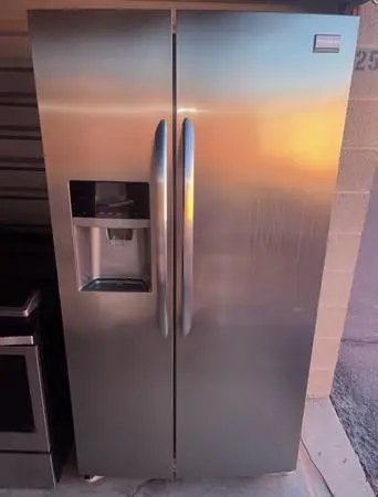 Frigidaire Stainless Steel Refrigerator And Freezer
