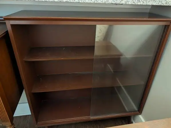 Cabinet with Glass Doors