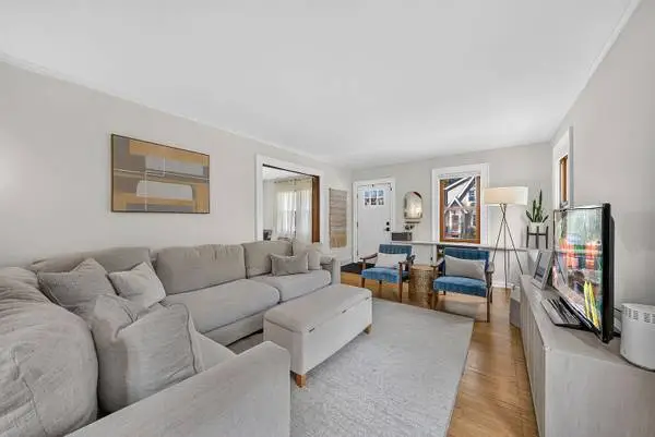 Light Gray L-Shaped Sectional Sofa