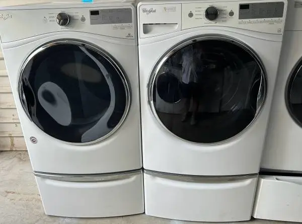 Whirlpool Front Load Washer and Electric Dryer Set