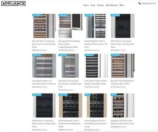 🔥 FIRE LIQUIDATION SALE – BUILT-IN WINE COLUMNS – UP TO 50% OFF!!