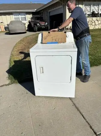 GAS DRYER --- FREE
