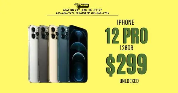 iPhone 12 Pro 128GB - $299 - Unlocked, Like New