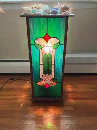 Beach glass, Gulf Shells, Stain Glass