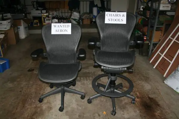 Wanted Herman Miller Aeron Chairs/Stools/Parts