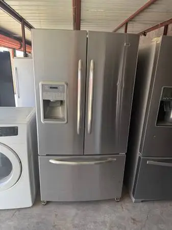 Stainless Steel Maytag Refrigerator And Freezer French Door