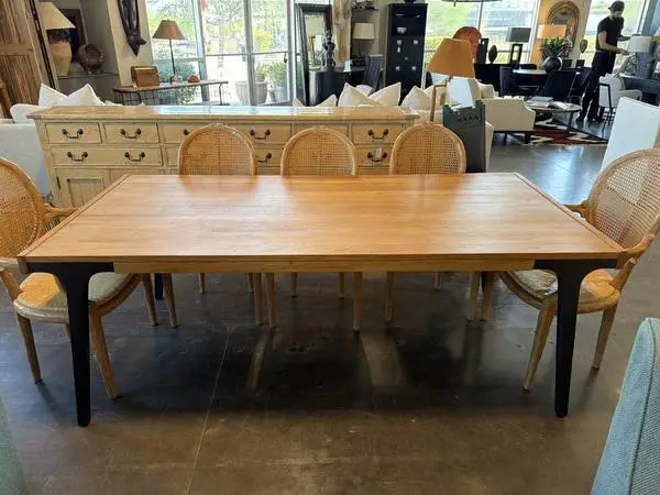 Crate & Barrel LakinTeak Extendable 81 - 119 Table